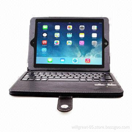 Wireless Bluetooth Keyboard Case for iPad Air with Stand Function, 450mAh Battery Capacity